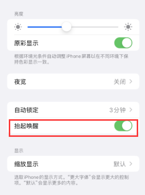 莲湖苹果授权维修站分享iPhone轻点无法唤醒怎么办