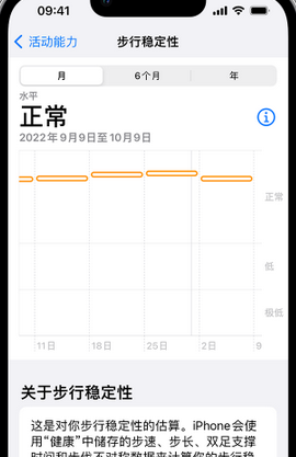 莲湖iPhone手机维修如何在iPhone开启'步行稳定性通知'