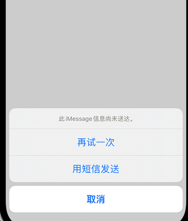 莲湖apple维修iPhone上无法正常发送iMessage信息