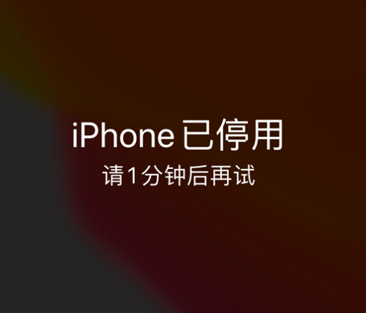 莲湖苹果手机维修分享:iPhone 显示“不可用”或“已停用”怎么办？还能保留数据吗？ 